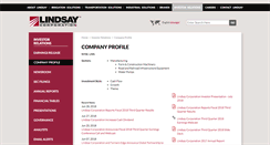 Desktop Screenshot of lindsayir.com